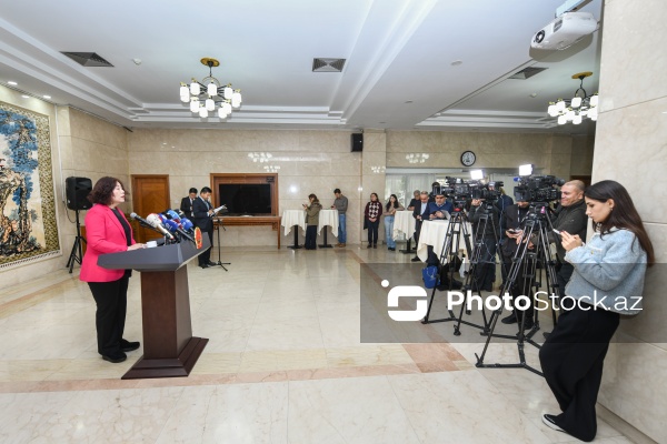 Çinin Azərbaycandakı səfiri Lu Meyin mətbuat konfransı
