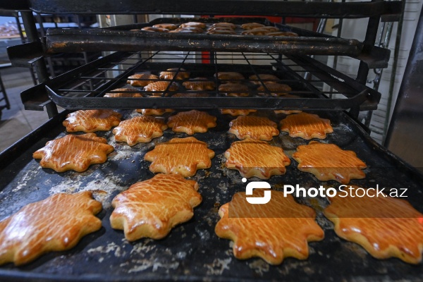 Müxtəlif növ çörək məhsullarının hazırlandığı un məmulatları sexi