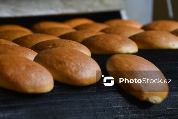 Müxtəlif növ çörək məhsullarının hazırlandığı un məmulatları sexi