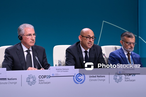 COP29 Prezidentliyinin mətbuat konfransı