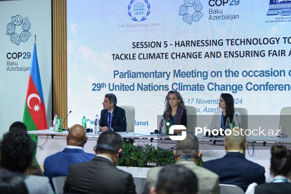 Bakıda COP29 çərçivəsində keçirilən Parlament Görüşünün ikinci günü