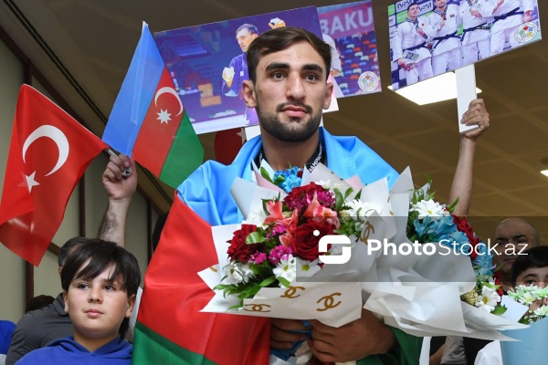 Dünya çempionu Zelim Kotsoyev Azərbaycana qayıtdı