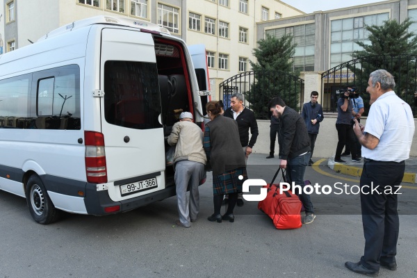 Daha 153 nəfər doğma Füzuli şəhərinə yola salınıb