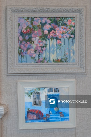 Gənc rəssam Leyla Qurbanova