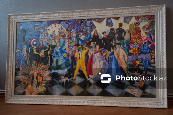 Gənc rəssam Leyla Qurbanova