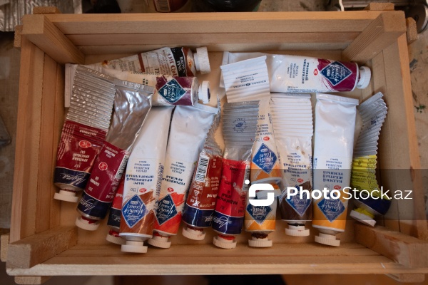 Gənc rəssam Leyla Qurbanova