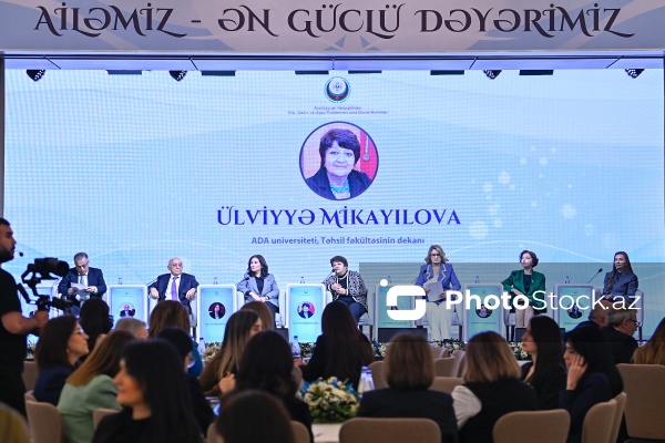 "Dayanıqlı inkişaf: ailə, qadın və uşaq siyasəti" mövzusunda keçirilən konfrans