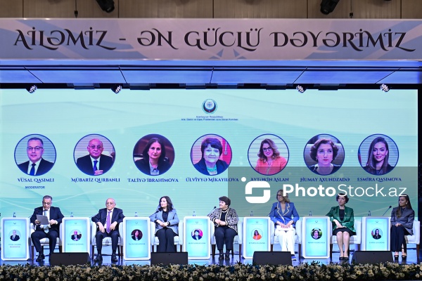 "Dayanıqlı inkişaf: ailə, qadın və uşaq siyasəti" mövzusunda keçirilən konfrans