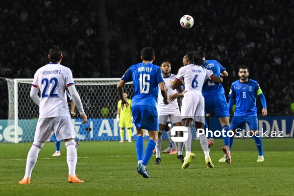 DÇ-2026-nın seçmə mərhələsi: Azərbaycan - Fransa oyunu