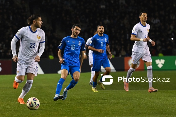 DÇ-2026-nın seçmə mərhələsi: Azərbaycan - Fransa oyunu