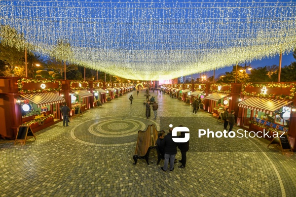 Dənizkənarı Milli Parkda açılan Yeni il yarmarkası