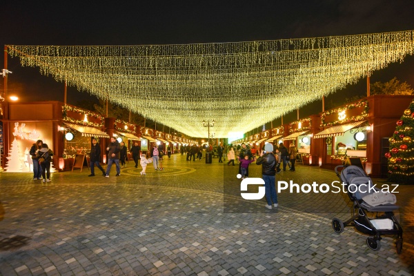 Dənizkənarı Milli Parkda açılan Yeni il yarmarkası