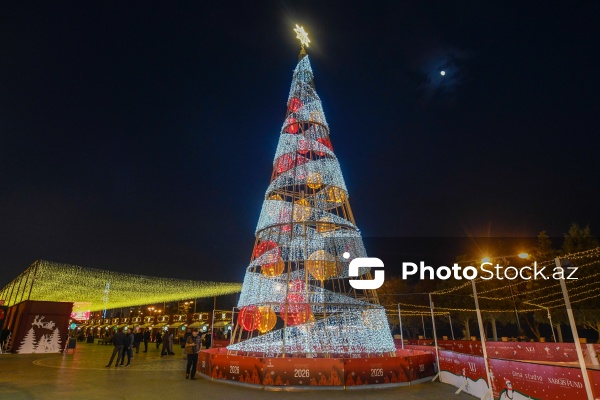 Dənizkənarı Milli Parkda açılan Yeni il yarmarkası