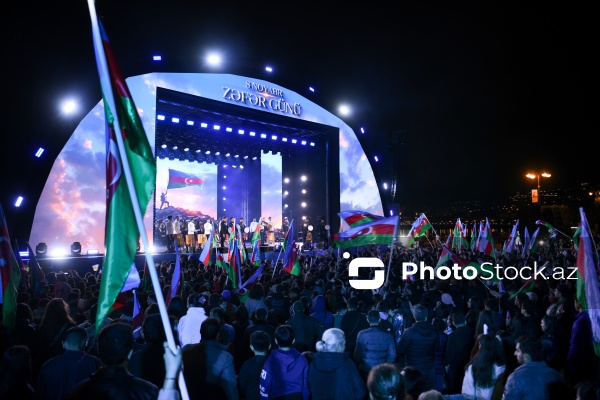 Qələbə Günü münasibətilə Dənizkənarı Milli Parkda keçirilən konsert