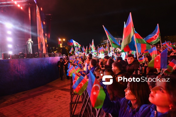 Qələbə Günü münasibətilə Dənizkənarı Milli Parkda keçirilən konsert