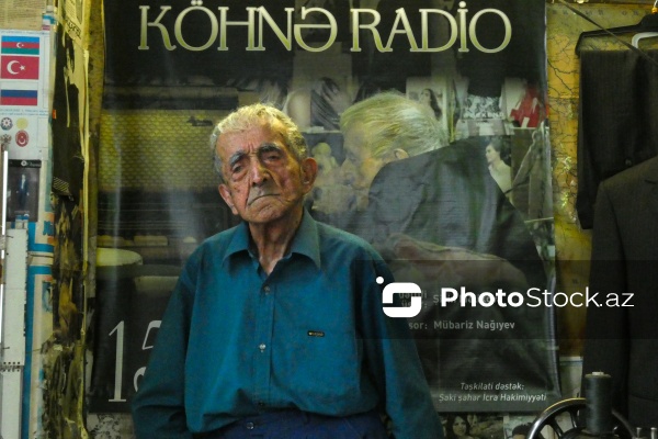 95 yaşlı dərzi Rasim Məmmədov