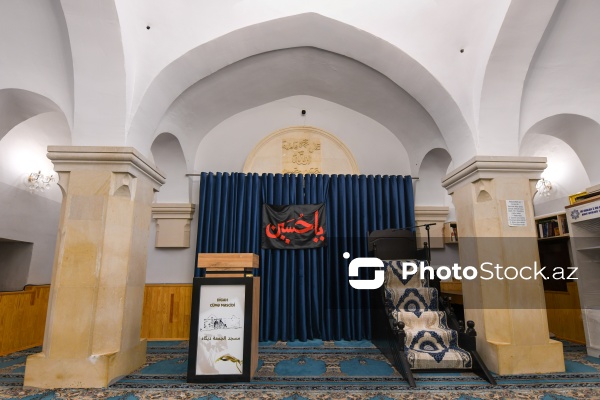 Digah qəsəbəsində yerləşən XV əsrə aid Cümə məscidi