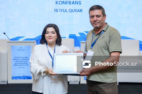 "Dini mövzuların mediada təqdimatı: dini sabitliyin qorunmasında birgə məsuliyyət" mövzusunda konfrans
