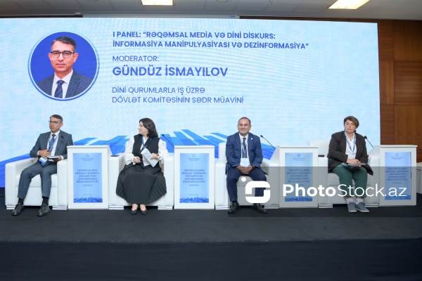 "Dini mövzuların mediada təqdimatı: dini sabitliyin qorunmasında birgə məsuliyyət" mövzusunda konfrans
