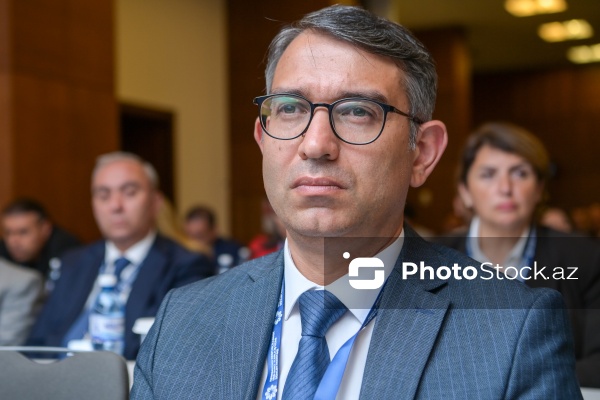 Gündüz İsmayılov  - "Dini mövzuların mediada təqdimatı: dini sabitliyin qorunmasında birgə məsuliyyət" mövzusunda konfransda