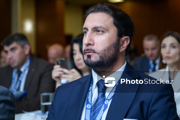 Ramin Cəfərov - "Dini mövzuların mediada təqdimatı: dini sabitliyin qorunmasında birgə məsuliyyət" mövzusunda konfransda