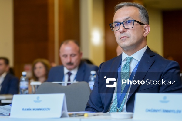Ramin Məmmədov - "Dini mövzuların mediada təqdimatı: dini sabitliyin qorunmasında birgə məsuliyyət" mövzusunda konfransda