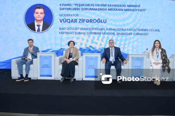 "Dini mövzuların mediada təqdimatı: dini sabitliyin qorunmasında birgə məsuliyyət" mövzusunda konfrans