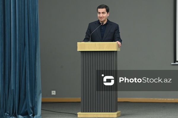 Hikmət Hacıyev - Diplomatik korpusun Qarabağ Universitetinə səfərində
