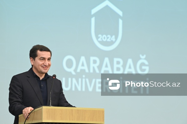 Hikmət Hacıyev - Diplomatik korpusun Qarabağ Universitetinə səfərində