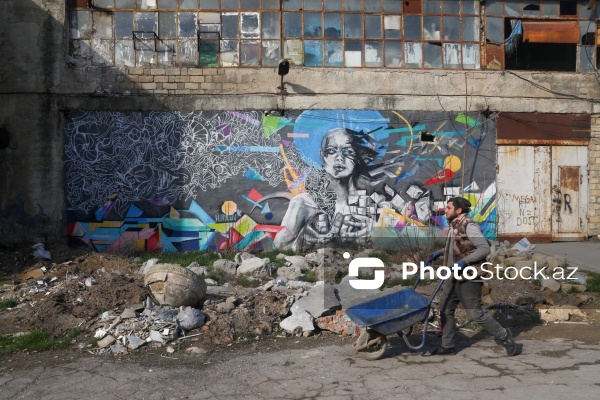 Bakını bəzəyən divar rəsmləri və qraffiti sənəti