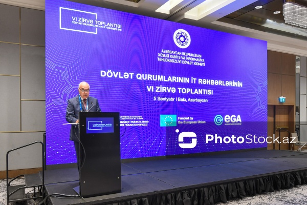 Dövlət qurumlarının IT rəhbərlərinin VI Zirvə Toplantısı