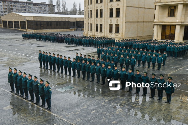 Dövlət Sərhəd Xidmətinin Akademiyasında kursantların təlim və tədris prosesi