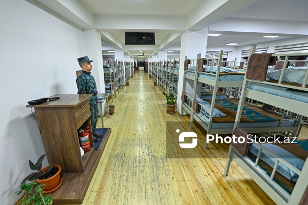 Dövlət Sərhəd Xidmətinin Akademiyasında kursantların təlim və tədris prosesi