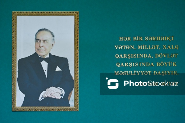 Dövlət Sərhəd Xidmətinin Akademiyasında kursantların təlim və tədris prosesi