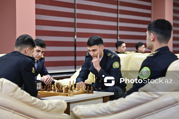 Dövlət Sərhəd Xidmətinin Akademiyasında kursantların təlim və tədris prosesi