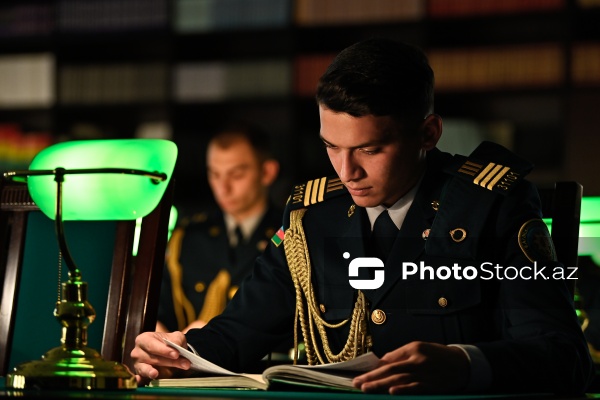 Dövlət Sərhəd Xidmətinin Akademiyasında kursantların təlim və tədris prosesi