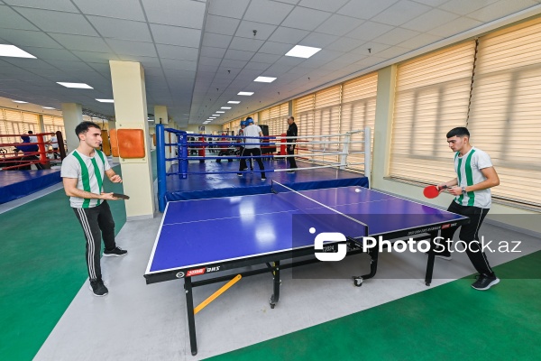 Dövlət Sərhəd Xidmətinin Akademiyasında kursantların təlim və tədris prosesi