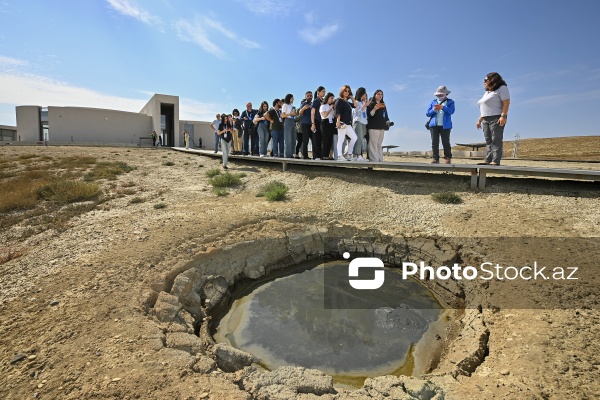 Dövlət Turizm Agentliyinin Palçıq Vulkanları Turizm Kompleksinə təşkil etdiyi mediatur