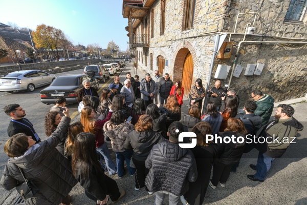 Dövlət Turizm Agentliyinin Şəki şəhərinə təşkil etdiyi mediatur