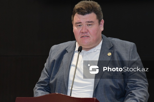 Akan Arıstan - "Dövlətin və təsərrüfat subyektlərinin mənafelərinin müdafiəsində auditin rolu" mövzusunda beynəlxalq konfransda