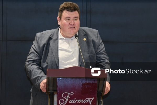 Akan Arıstan - "Dövlətin və təsərrüfat subyektlərinin mənafelərinin müdafiəsində auditin rolu" mövzusunda beynəlxalq konfransda