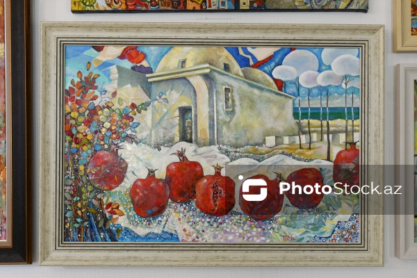 Doğulduğu Bakı şəhərindən ilham alan rəssam Tahir Şıxəliyev