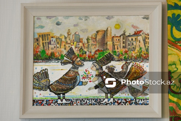 Doğulduğu Bakı şəhərindən ilham alan rəssam Tahir Şıxəliyev