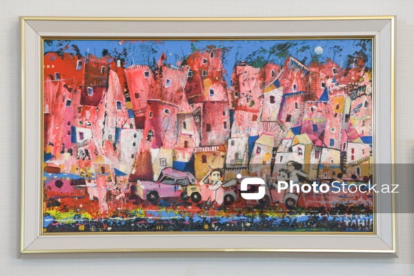 Doğulduğu Bakı şəhərindən ilham alan rəssam Tahir Şıxəliyev