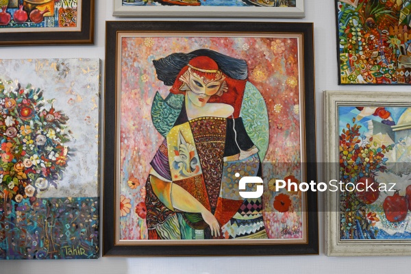 Doğulduğu Bakı şəhərindən ilham alan rəssam Tahir Şıxəliyev