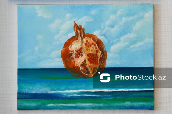 Doğulduğu Bakı şəhərindən ilham alan rəssam Tahir Şıxəliyev