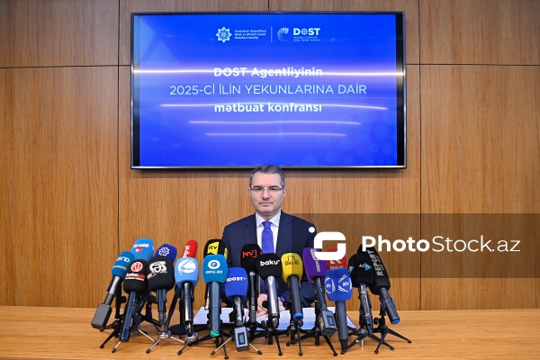 DOST Agentliyinin 2025-ci ilin yekunlarına dair mətbuat konfransı