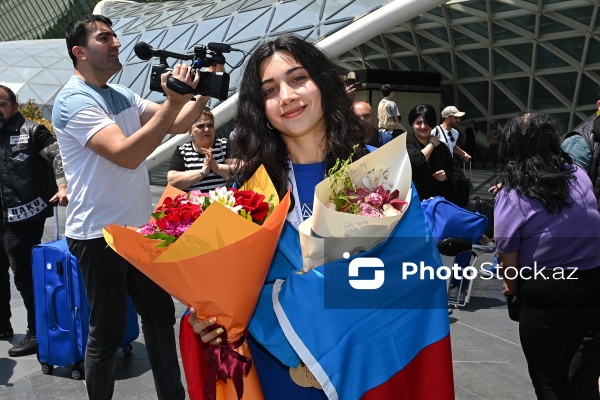 Dünya çempionatında 4 qızıl medal qazanan paraatletika üzrə milli komandamız Azərbaycana qayıtdı