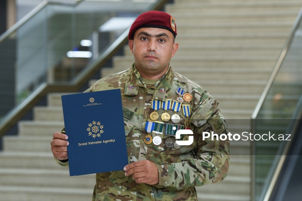 ƏƏSMN tərəfindən şəhid ailələrinə və müharibə əlillərinə 100 mənzil verilib