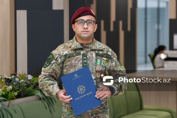 ƏƏSMN tərəfindən şəhid ailələrinə və müharibə əlillərinə 100 mənzil verilib